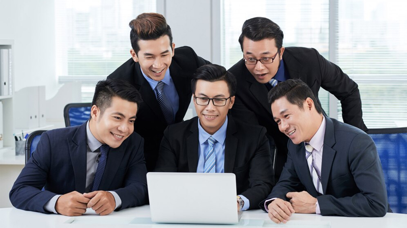 May đồng phục văn phòng