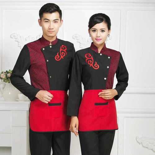 may đồng phục nhân viên nhà hàng
