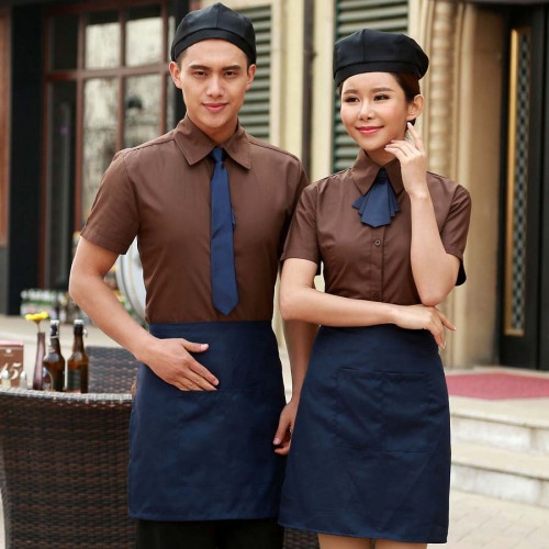 may đồng phục quán cà phê Vĩnh Lộc Bình Chánh