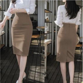 CHÂN VÁY BÚT CHÌ QUA GỐI 04